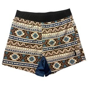 Tachuntfish‎ Men's XL Aztec Print Athletic Shorts Athletic gym Shorts Outdoors